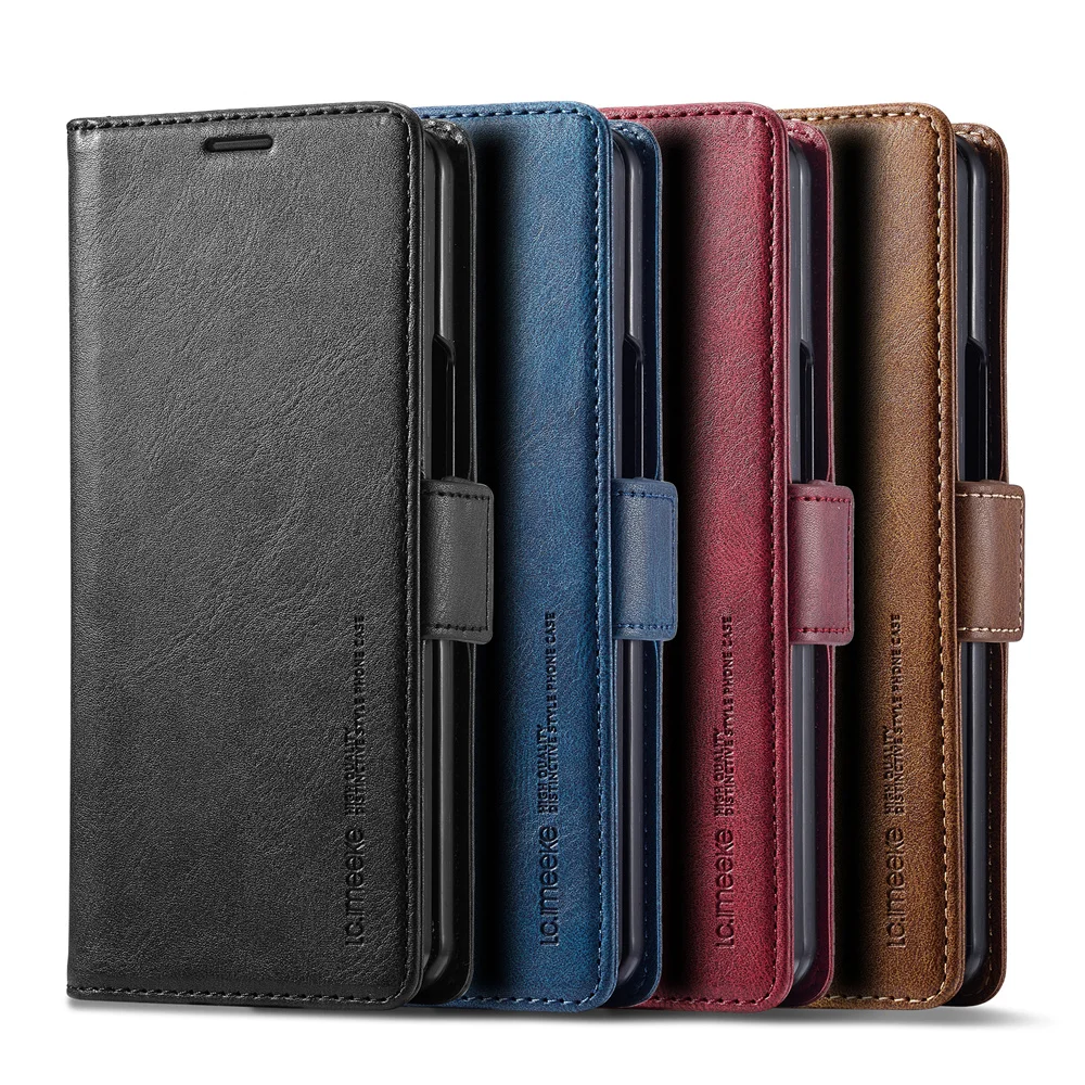 Index Card Holder - Deri Cüzdan Telefon Kılıfı Samsung Galaxy