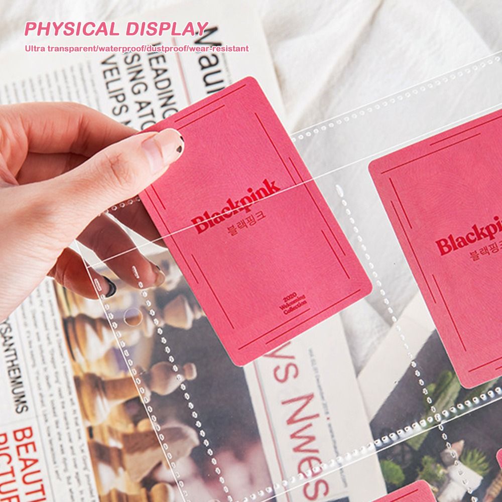 10 ADET Şeffaf A4 Kpop Fotocar - Binder A4 Lever incelemesi ve fiyatı