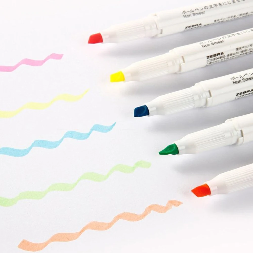 4 adet japonya Zebra fosforlu  - Zebra Pen Mildliner incelemesi ve fiyatı
